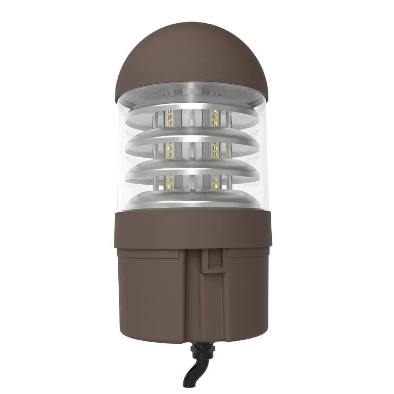 Bollard Led Light Outdoors Steel Curve 14/19/24W Selectable 4200Lm 3CCT thumbnail 2