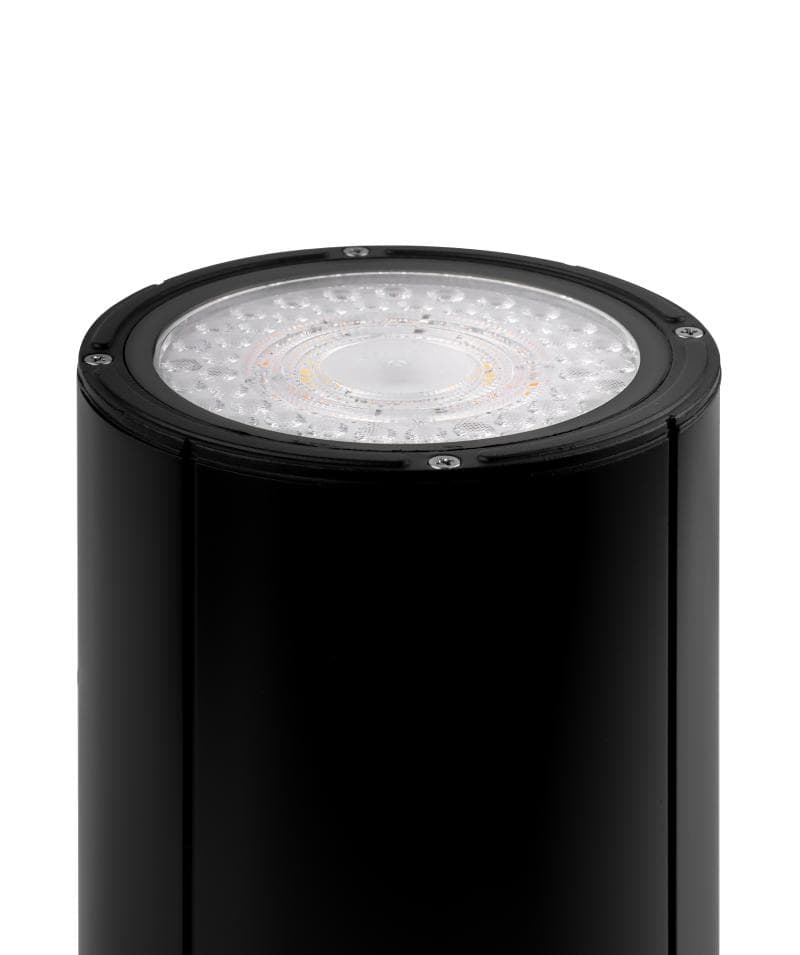 LED Wall Mount Cylinder Light 19/31/38W 3CCT 5500Lm Photocell Black Finish thumbnail 3