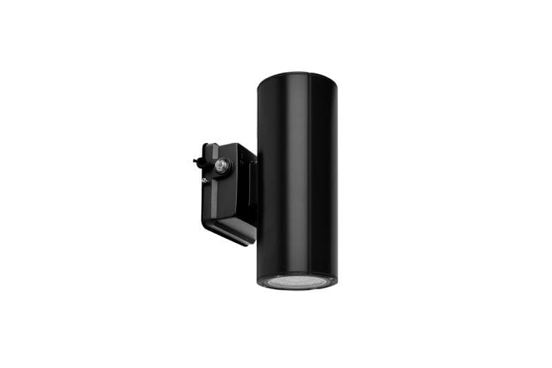 LED Wall Mount Cylinder Light 10/16/20W 3CCT 2800Lm Photocell Black Finish thumbnail 3