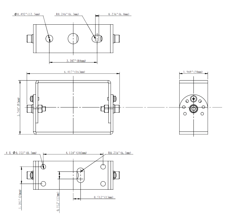 LED Flood Light Trunnion Mount for FUW-TWC series 100W-450W thumbnail 3