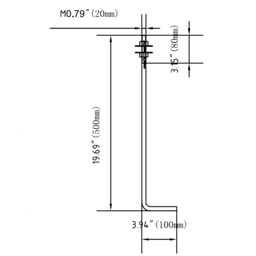 Light Pole Round Tapered Steel Dark Bronze Anchor Base 25Ft x 6.60-3.10Inch 7G 180MPH  thumbnail 4