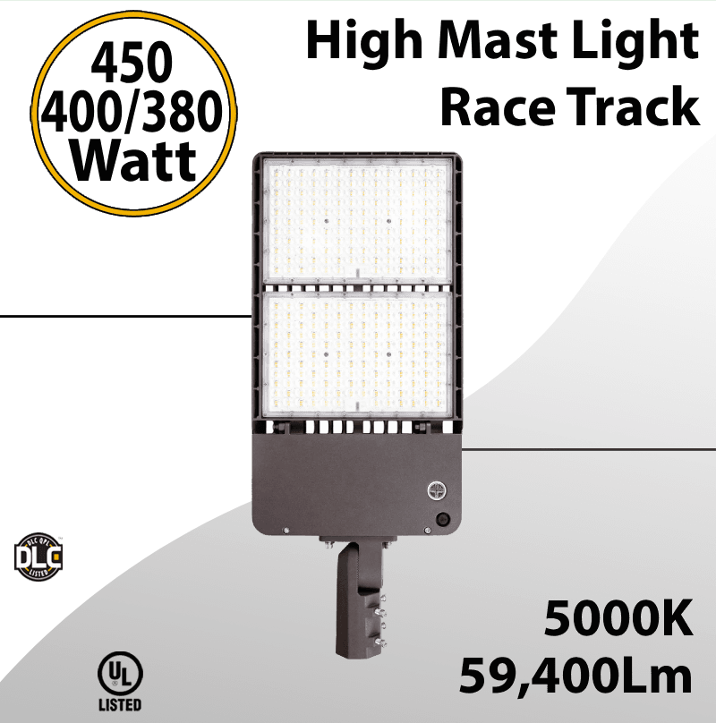 High Mast Lighting Race Track 450/400/380W 5000K 59400Lm
