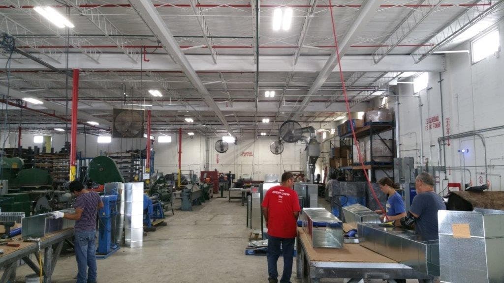 Led Warehouse Lights 4Ft Linear Fixture 320/225/165W 43500Lm 4/5K thumbnail 2