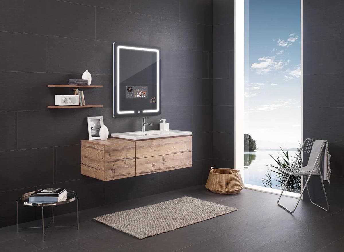LED Smart Digital Touch Wall Mirror 35W 1250Lm thumbnail 5