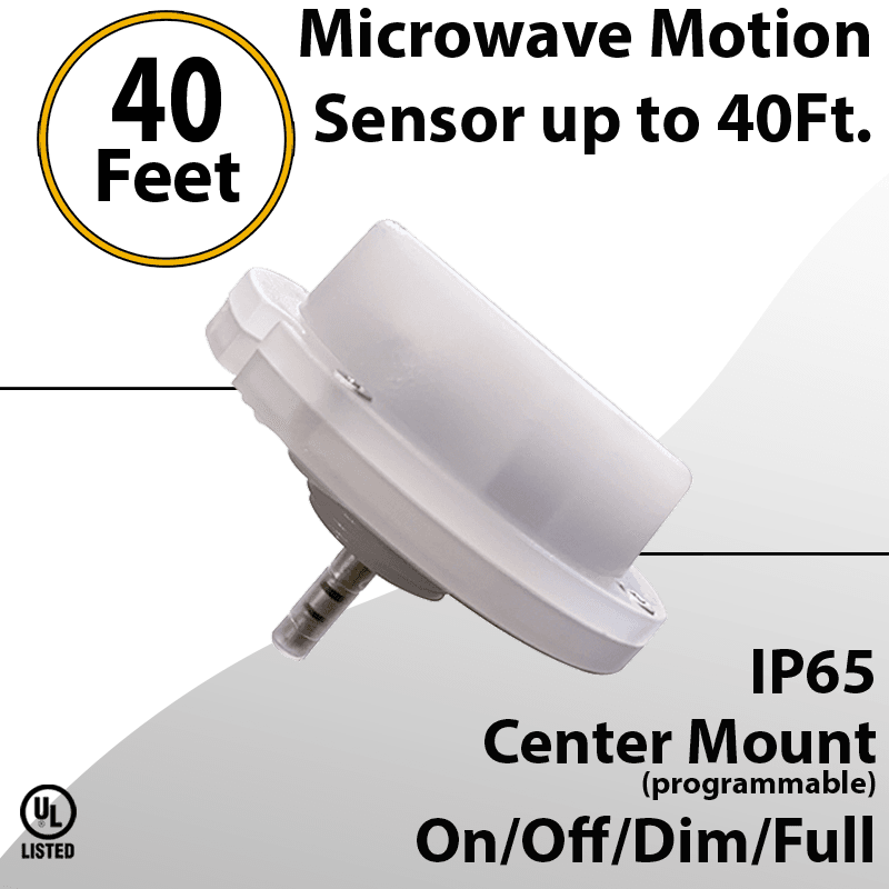 Motion Sensor with Photocontrol Bi-Level Programmable — image 1