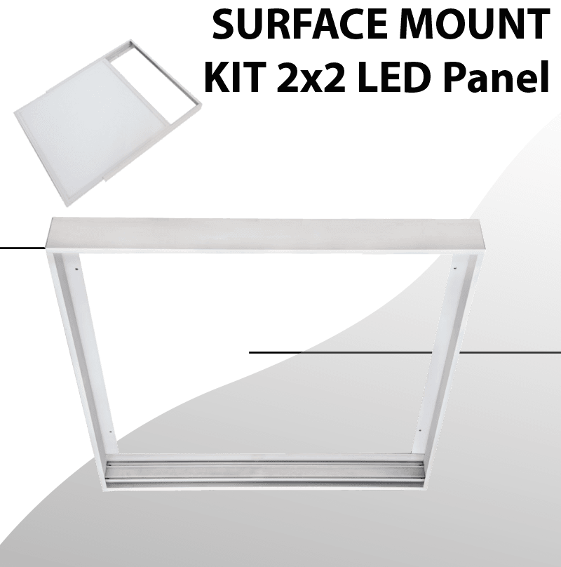 Surface Mount Aluminum Kit for 2x2 Panel