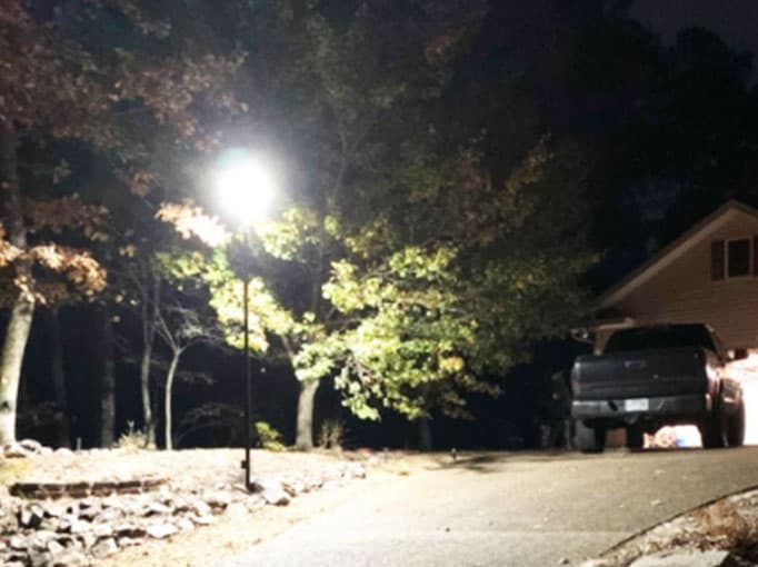 Pole Light Top Post Light 60W LED 8520 Lumen 5000K thumbnail 3