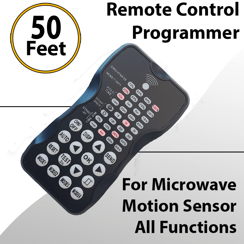 Remote Control for Microwave Motion Sensor Full Function