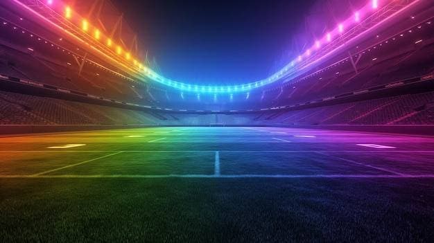Stadium Lights Sports Lamp 1000W RGBW DMX 160484Lm 200-480V IP66 thumbnail 4