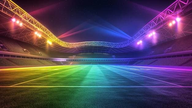 Stadium Lights Sports Lamp 800W RGBW DMX 131602Lm 200-480V IP66 thumbnail 2
