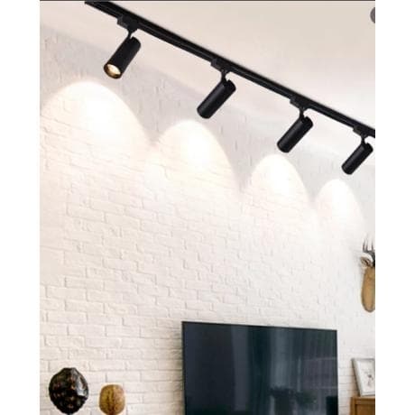 Track light Head 30/25/20W Black 20°- 50° Adjustable 27/30/35/40/50K thumbnail 2