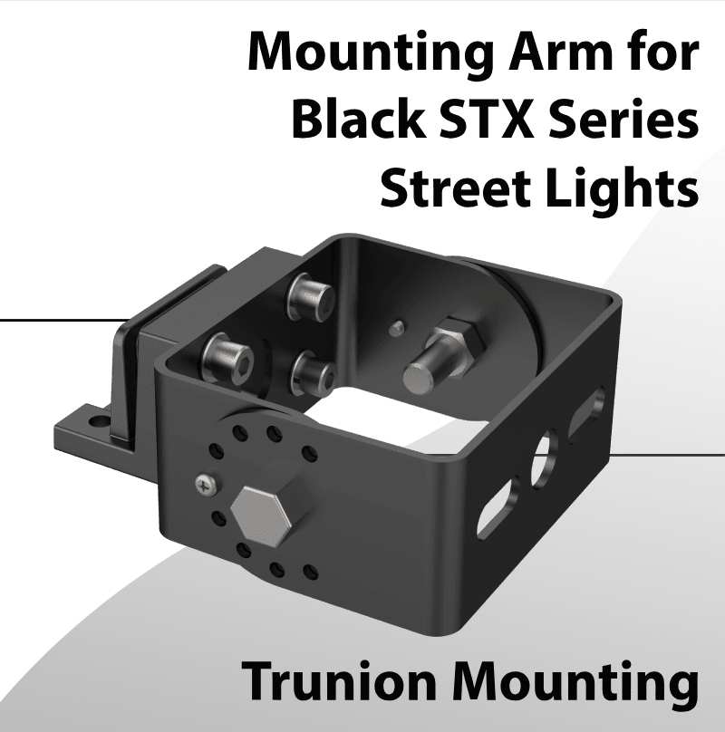 Trunion Mounting Arm For Black STX Series