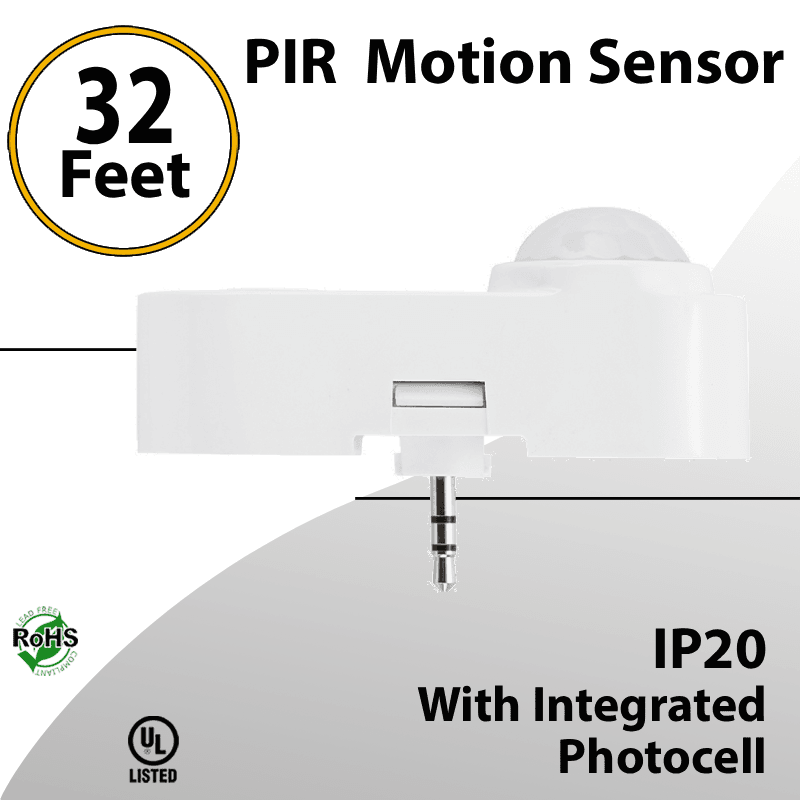 PIR Motion Sensor with Integrated Photocell