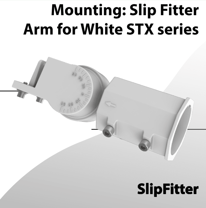 Mounting Slip Fitter Arm for White STX Series