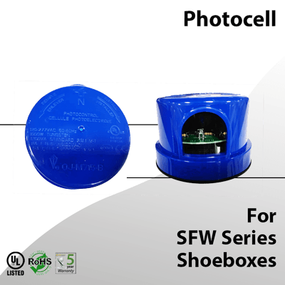Shoebox Photocell for SFW Series