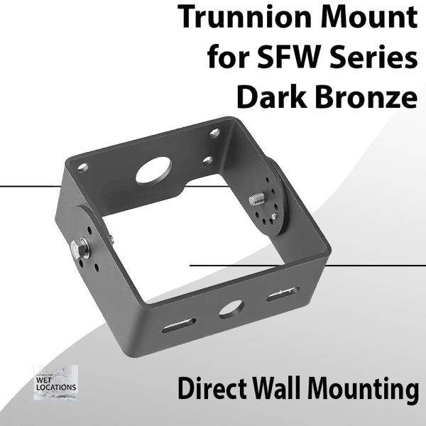 Trunnion Mount for SFW Series Dark Bronze