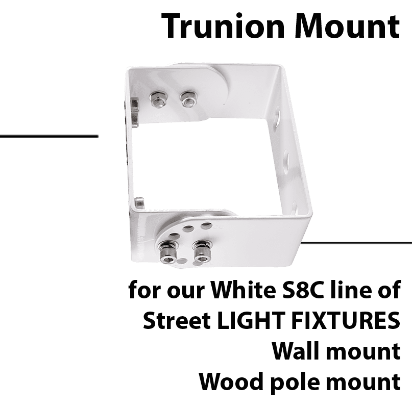 Trunion or Yoke mount for White S8C series