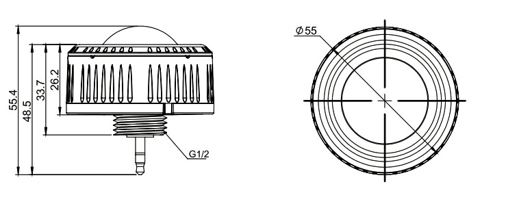 PIR Ocuppancy Sensor for Various Applications drawing