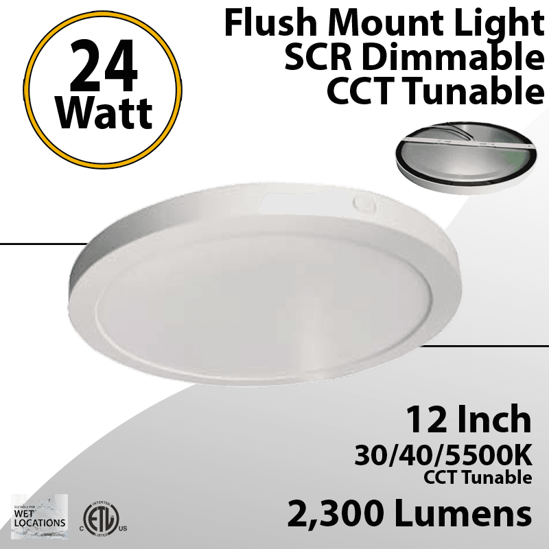FLU - Ceiling Recessed 48" White Finish 2700K 48W.