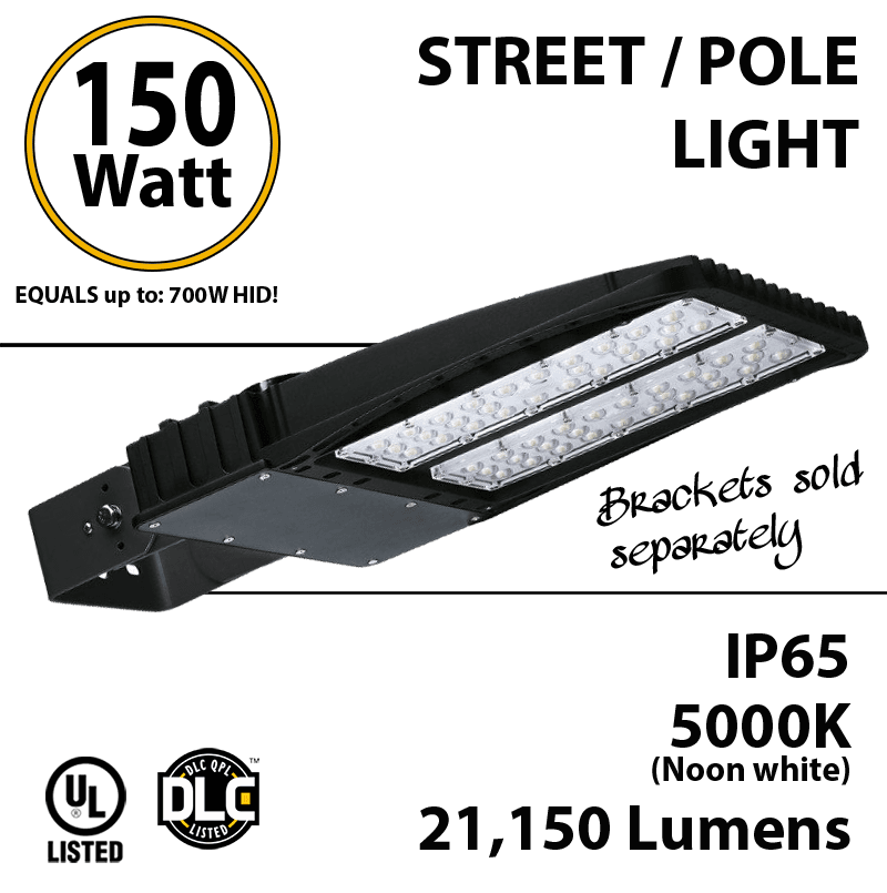 LED Street Light Parking Lot Light 21150 Lumens 5000K UL IP65