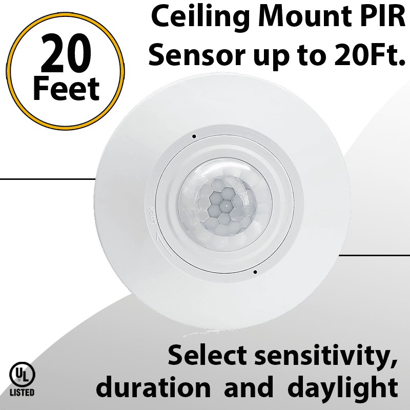 PIR Ocuppancy Sensor for Various Applications Ceiling Mount